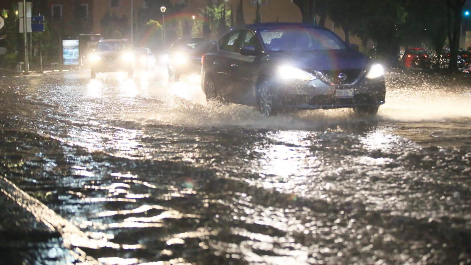 Inundación Boulevard Xonaca